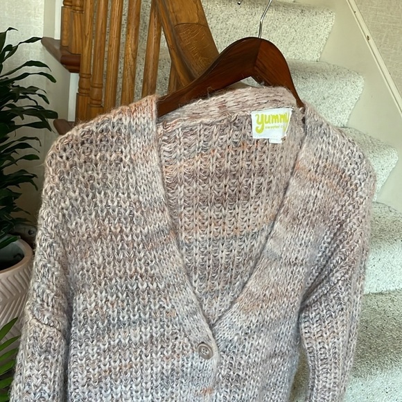 Yummy Marled Cozy Cardigan - Picture 2 of 11